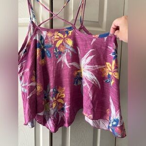 NWT Free People Hey Girl Cotton Tank Top size large 100% cotton